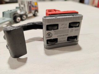 Kenworth Matchbox remolque con máquina