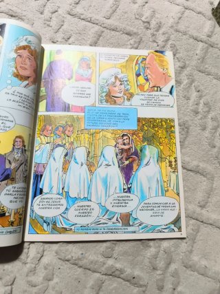 Comic Magdalena-Sofia Barat, como un inmenso fuego