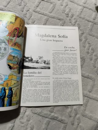 Comic Magdalena-Sofia Barat, como un inmenso fuego