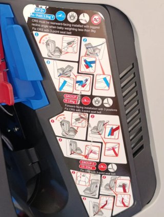 Silla Chicco Isofix Evolutiva 0-25kg