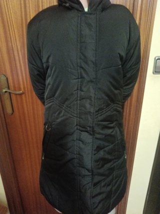 Chaqueta Marco & Co Invierno Negra y Blanca