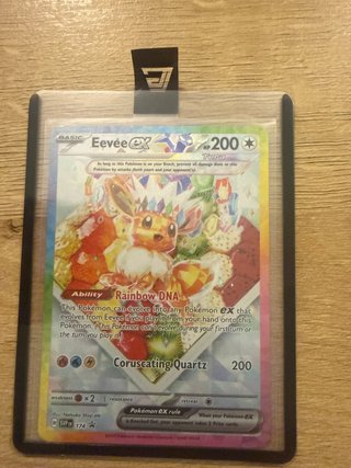 Eevee EX SVP 174 Pokémon Card (English)