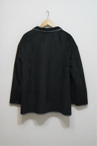 Chaqueta Vero Moda negra L efecto ante nueva