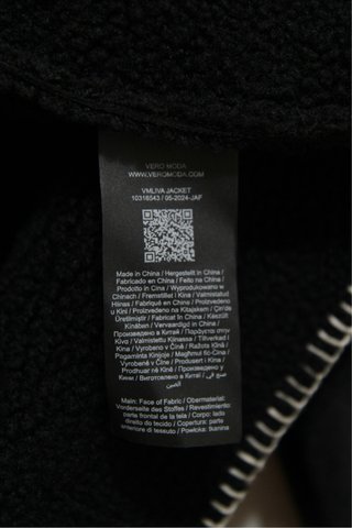 Chaqueta Vero Moda negra L efecto ante nueva