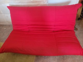 Sofá Cama Togo Ligne Roset Rojo