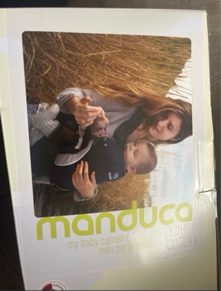 Mochila porta bebé Manduca gris