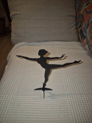 Organizador de joyas / Sujeta bisutería bailarina