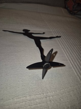 Organizador de joyas / Sujeta bisutería bailarina