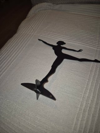 Organizador de joyas / Sujeta bisutería bailarina