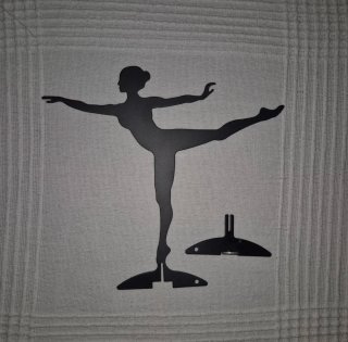 Organizador de joyas / Sujeta bisutería bailarina