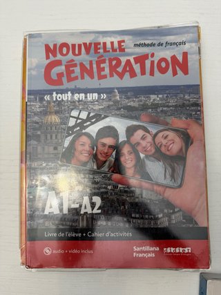NOUVELLE GENERATION A1/A2 LIVRE/EXERCICES+CD+DVD