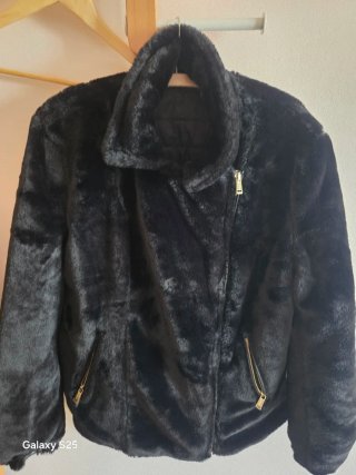 Chaqueta Reversible Guess Negra Talla M