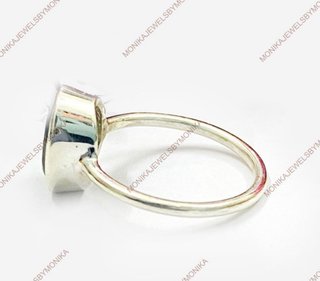 Anillo Plata Ágata Musgosa T-18