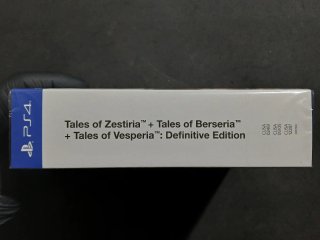 PRECINTADO TALES OF ZESTIRIA+BERSERIA+VESPERIA PS4
