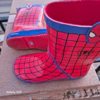 Botas de agua Spiderman niño talla 34