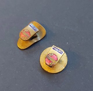 Pareja de Insignias de ojal Vintage Philips RAREZA