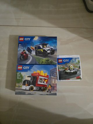Lego City 60479 e 60488