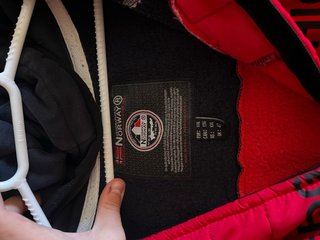 Chaqueta Geographical Norway Roja y Azul