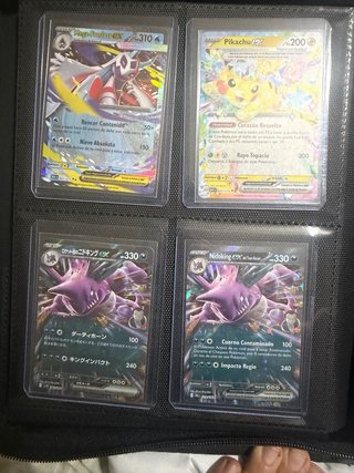 Lote cartas Pokemon