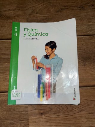 libro de física y química 4°ESO