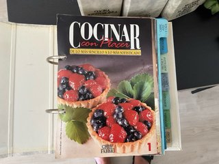 Colección libros de cocina vintage + recetarios