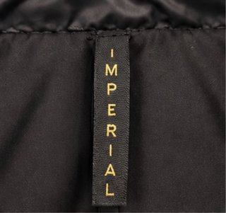 Chaqueta Imperial acolchada negra Talla M