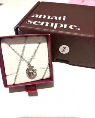 Collana Annaira collection  Acciaio Luna Stella