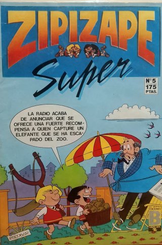 LOTE 5 TEBEOS ZIPI ZAPE SUPER.TOBY.