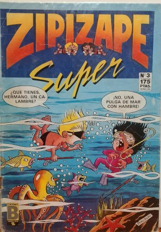 LOTE 5 TEBEOS ZIPI ZAPE SUPER.TOBY.