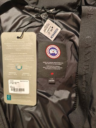 Plumas Canada Goose Lawrence - Original a estrenar