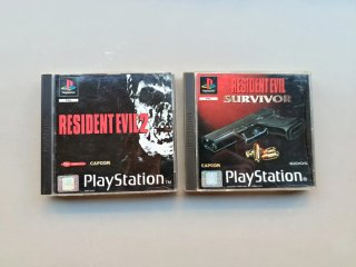 Resident Evil 2 y Survivor PS1 PAL