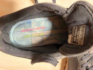 Zapatillas Skechers Mujer Gris/Verde Talla 39.5