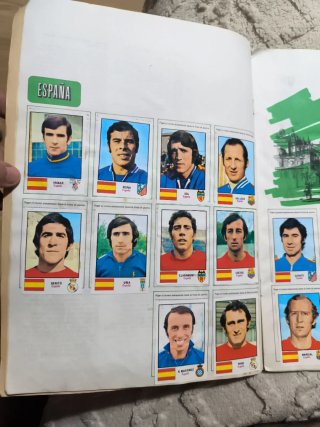 Álbum Cromos Fútbol Munich 74