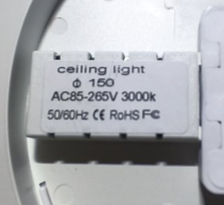 Plafón LED redondo 18W UFO
