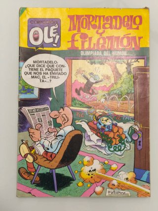 Lote 3 comics Mortadelo y Filemón años 80