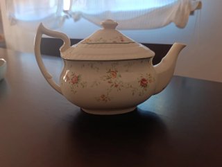 Tetera San Claudio Porcelana Flores