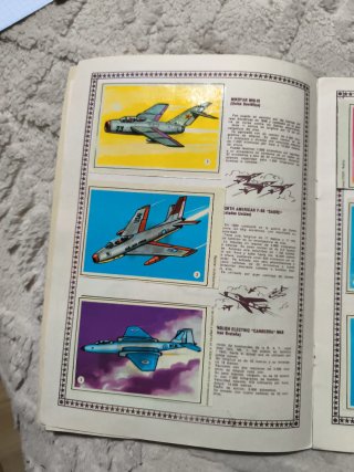 Mi album maravilloso los aviones de combate n°3