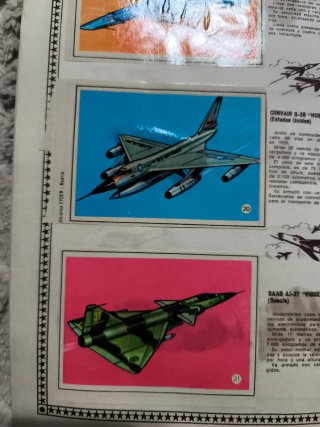 Mi album maravilloso los aviones de combate n°3