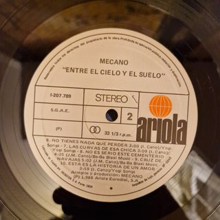 Mecano - Entre el cielo y el suelo (Vinilo)