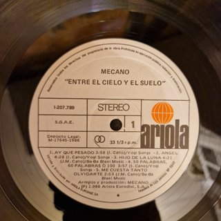 Mecano - Entre el cielo y el suelo (Vinilo)