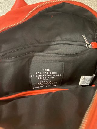 Mochila Naranja Mujer