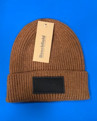 Gorro Beechfield Marrón y Negro