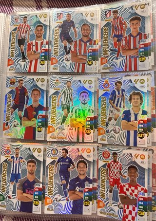 Colección cromos Panini Adrenalyn XL