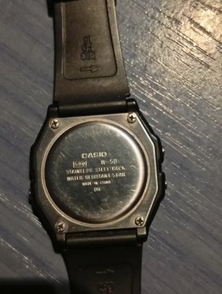 Reloj Casio W-59 Vintage