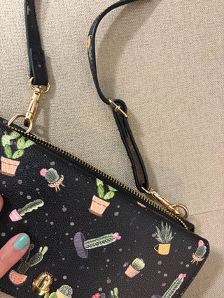 Bolso Cartera Cactus Sin Estrenar