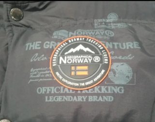 Cazadora de hombre de Geographical Norway