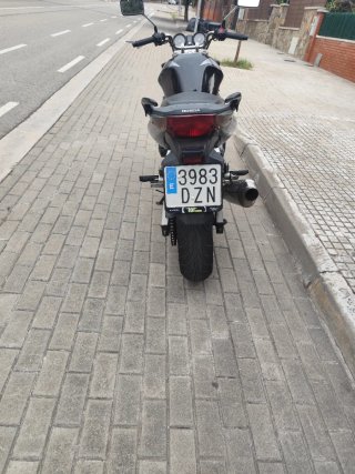 Honda CBF 600 N Negra/Plata