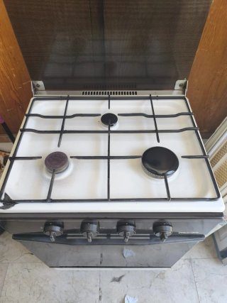 Horno de cocina negro