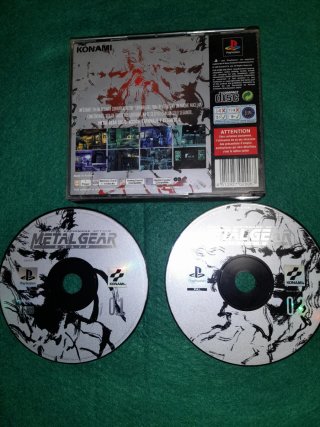 Metal Gear Solid PS1 PAL Konami