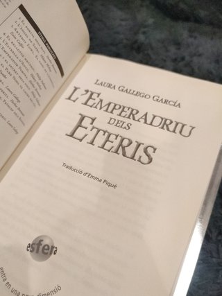 L'Emperadriu dels Eteris - Laura Gallego Tapa dura